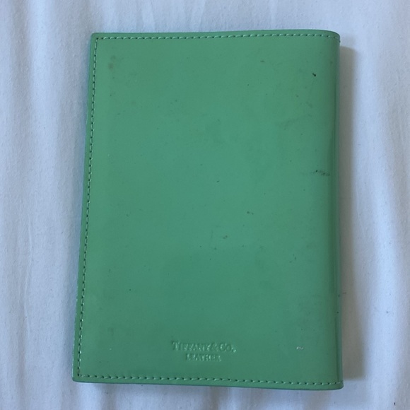 Tiffany & Co. Vintage Tiffany Blue Patent Leather Passport Cover - Picture 6 of 7